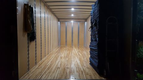 Moving Truck Interior