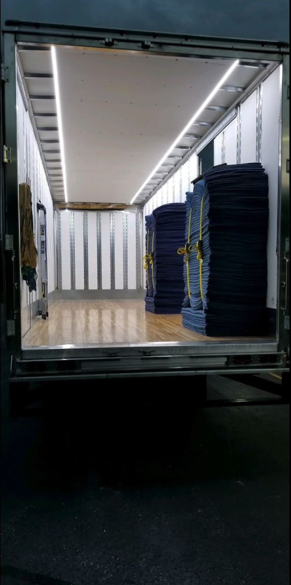 Interior of Moving Truck